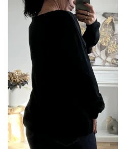 Pulls / Gilets>La boutique de Lilie PULL GLORIA Noir