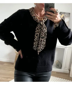 Pulls / Gilets>La boutique de Lilie PULL JENNIFER Noir