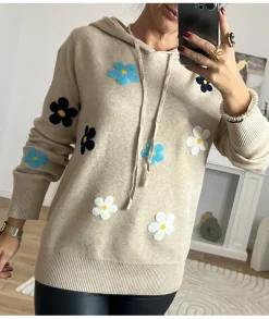 Pulls / Gilets>La boutique de Lilie PULL KRISTINA Beige
