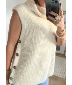 Pulls / Gilets>La boutique de Lilie PULL MARIE Beige