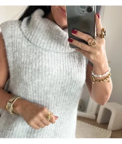 Pulls / Gilets>La boutique de Lilie PULL MARIE II Gris
