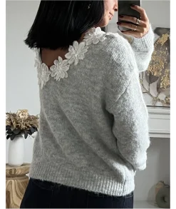 Pulls / Gilets>La boutique de Lilie PULL MATHIEU Gris