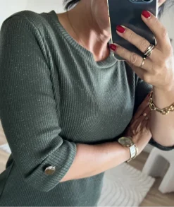 Pulls / Gilets>La boutique de Lilie PULL MATTIA Kaki