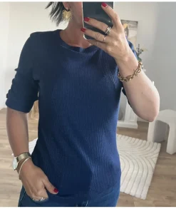 Pulls / Gilets>La boutique de Lilie PULL MATTIA Marine