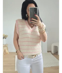 Pulls / Gilets>La boutique de Lilie PULL MELODIE Blanc
