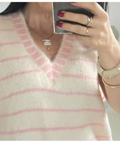 Pulls / Gilets>La boutique de Lilie PULL MELODIE Blanc