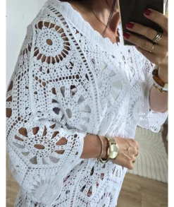 Pulls / Gilets>La boutique de Lilie PULL MEREDITH Blanc