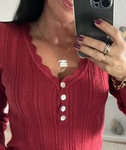 Pulls / Gilets>La boutique de Lilie PULL NORA Bordeaux