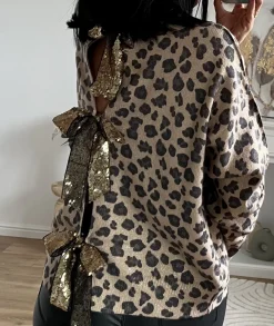 Pulls / Gilets>La boutique de Lilie PULL ORIANA Taupe