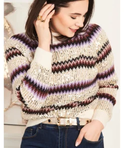 Pulls / Gilets>La boutique de Lilie PULL ORTENSIA Beige