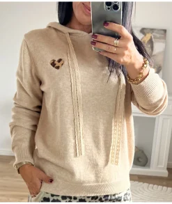 Pulls / Gilets>La boutique de Lilie PULL QUENTIN Beige