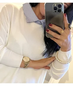 Pulls / Gilets>La boutique de Lilie PULL RAQUIEL Blanc