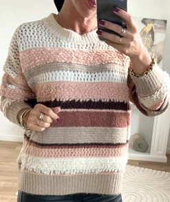 Pulls / Gilets>La boutique de Lilie PULL SEPHORA Beige