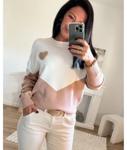 Pulls / Gilets>La boutique de Lilie PULL VALENTIN Taupe