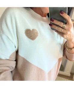 Pulls / Gilets>La boutique de Lilie PULL VALENTIN Taupe