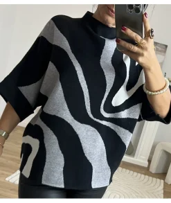 Pulls / Gilets>La boutique de Lilie PULL WENDY Noir