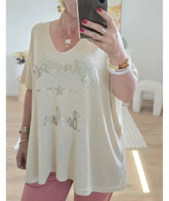 Pulls / Gilets>La boutique de Lilie PULL YAELLE Beige