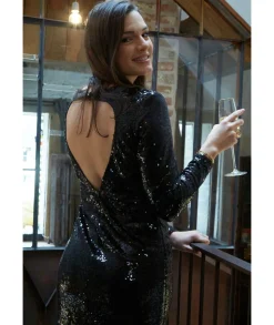 Robes>La boutique de Lilie ROBE ABYA Noir