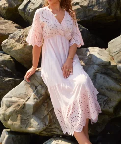 Robes>La boutique de Lilie ROBE ADELE Rosepoudre