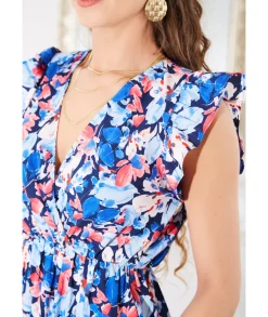 Robes>La boutique de Lilie ROBE ALEXANDRA Bleu