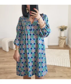 Robes>La boutique de Lilie ROBE ALICIA Bleu