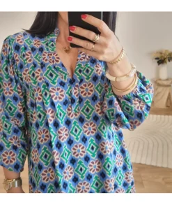 Robes>La boutique de Lilie ROBE ALICIA Bleu