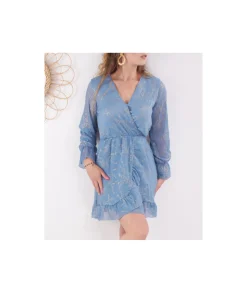 Robes>La boutique de Lilie ROBE ANDREA Bleuciel