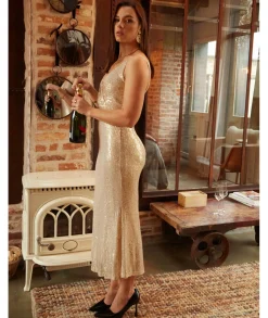 Robes>La boutique de Lilie ROBE ASTRIDE Dore