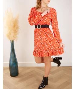 Robes>La boutique de Lilie ROBE AURELIE Rouge