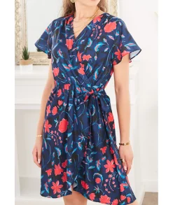 Robes>La boutique de Lilie ROBE AURELIE Marine