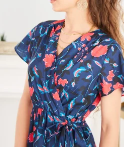 Robes>La boutique de Lilie ROBE AURELIE Marine