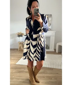 Robes>La boutique de Lilie ROBE AURELIEN Bleu