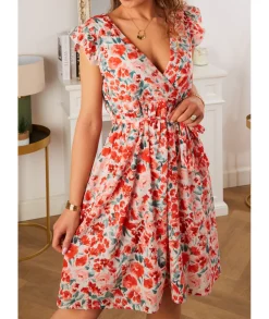 Robes>La boutique de Lilie ROBE BARBARA Rouge