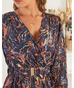 Robes>La boutique de Lilie ROBE BEATRICE Marine
