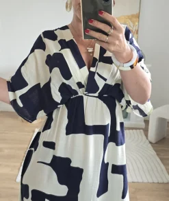 Robes>La boutique de Lilie ROBE BELLA Marine