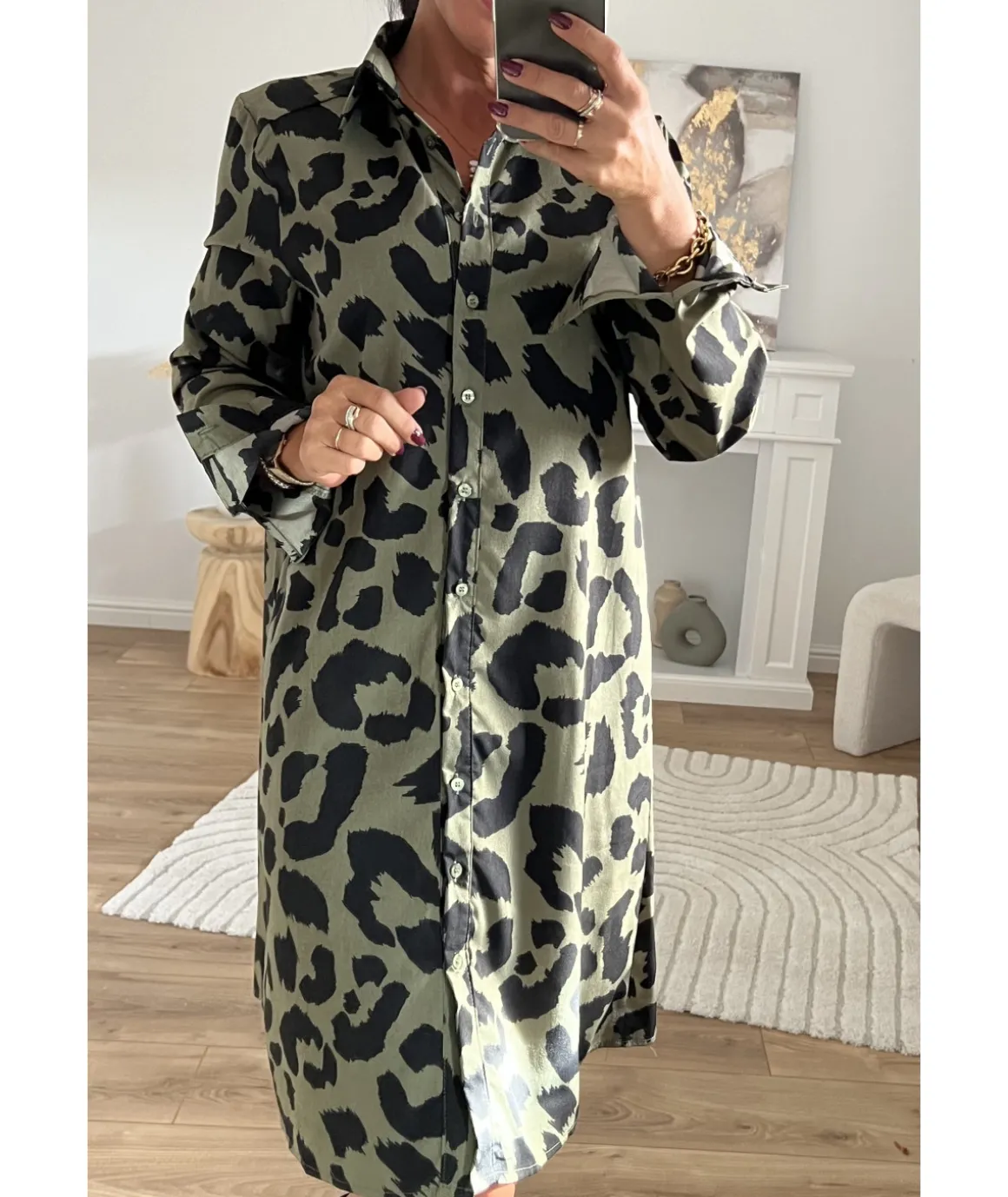 Robes>La boutique de Lilie ROBE BENOIT Kaki