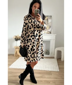 Robes>La boutique de Lilie ROBE BENOIT Taupe