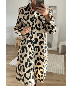 Robes>La boutique de Lilie ROBE BENOIT Taupe