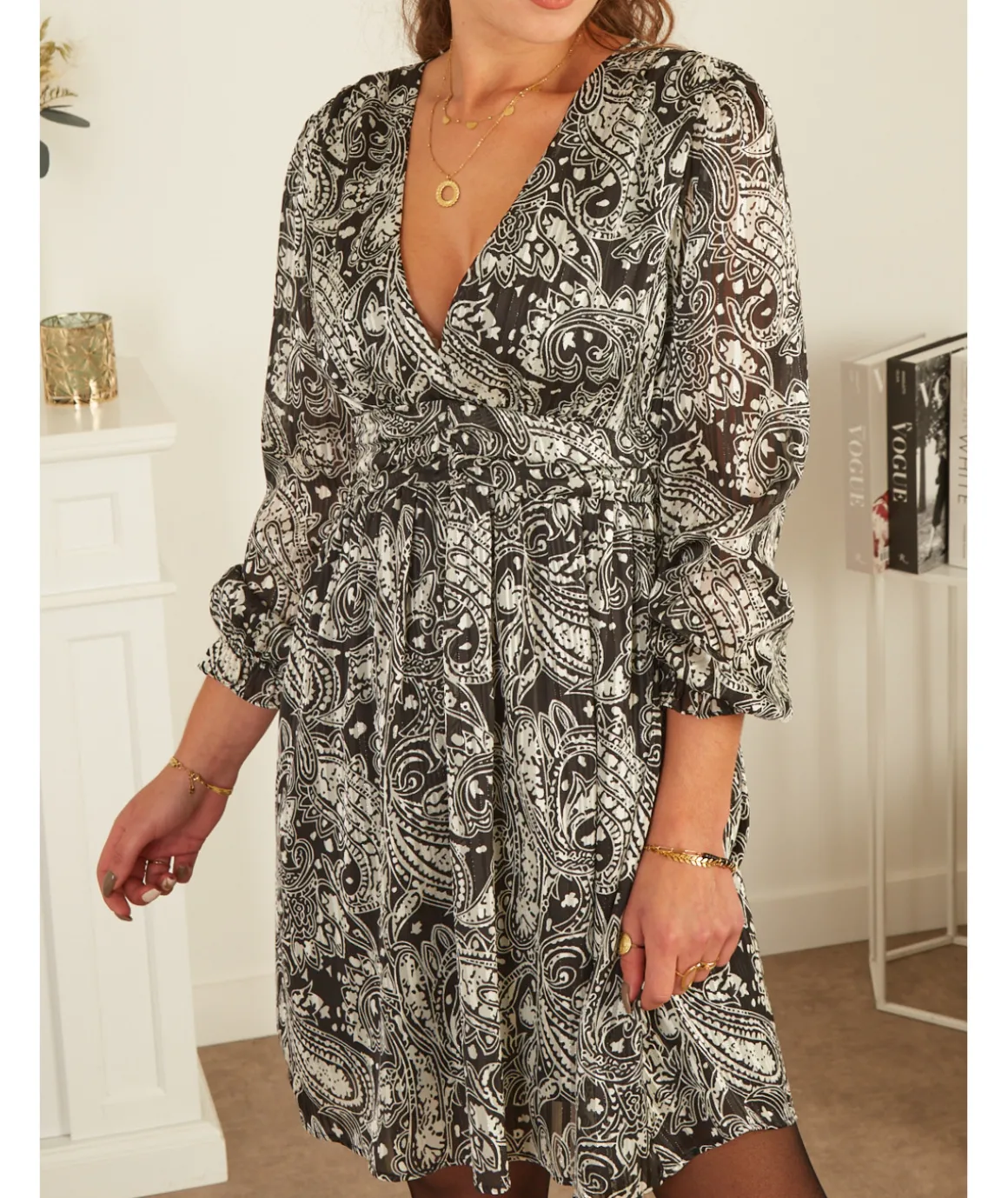Robes>La boutique de Lilie ROBE BRUNA Noir