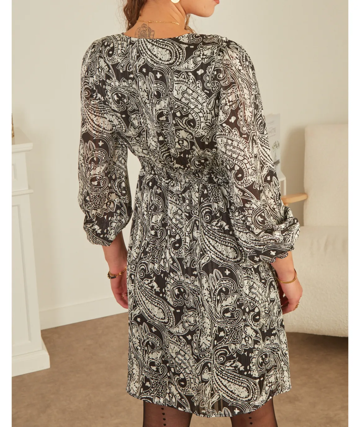 Robes>La boutique de Lilie ROBE BRUNA Noir