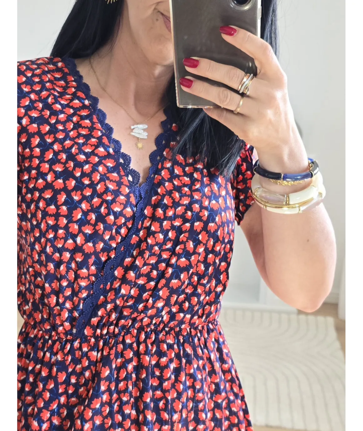Robes>La boutique de Lilie ROBE CANDICE Rouge