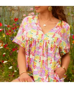 Robes>La boutique de Lilie ROBE CARLA SHORT Violet