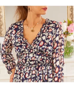 Robes>La boutique de Lilie ROBE CECILIA Marine
