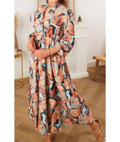 Robes>La boutique de Lilie ROBE CHLOE Camel