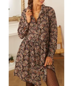 Robes>La boutique de Lilie ROBE CLARA Noir