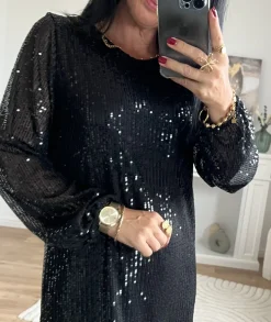 Robes>La boutique de Lilie ROBE CLARISSE Noir