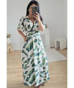 Robes>La boutique de Lilie ROBE CLAUDETTE Vert