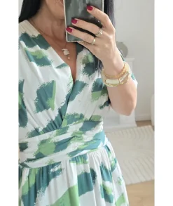 Robes>La boutique de Lilie ROBE CLAUDETTE Vert