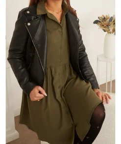 Robes>La boutique de Lilie ROBE CLEO Kaki