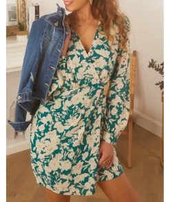 Robes>La boutique de Lilie ROBE CLOTILDE Vert